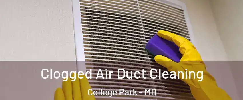  Clogged Air Duct Cleaning College Park - MD