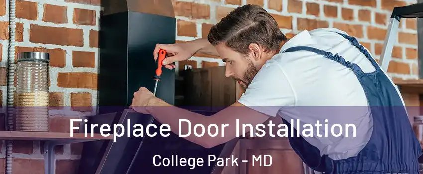  Fireplace Door Installation College Park - MD