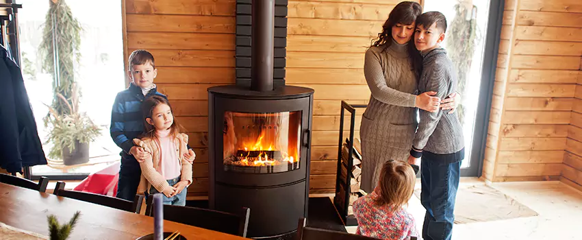 Morso Cast Iron Fireplace Insert Installation in College Park, Maryland