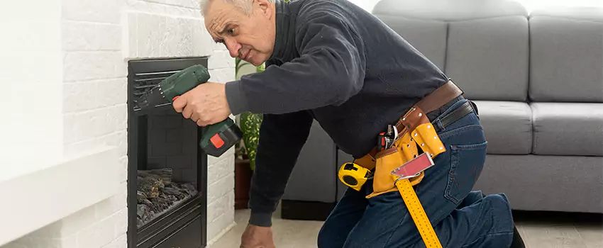 New Indoor Fireplace Installation in College Park, Maryland