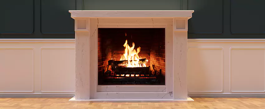 Open Flame Wood-Burning Fireplace Installation Services in College Park, Maryland