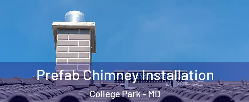  Prefab Chimney Installation College Park - MD