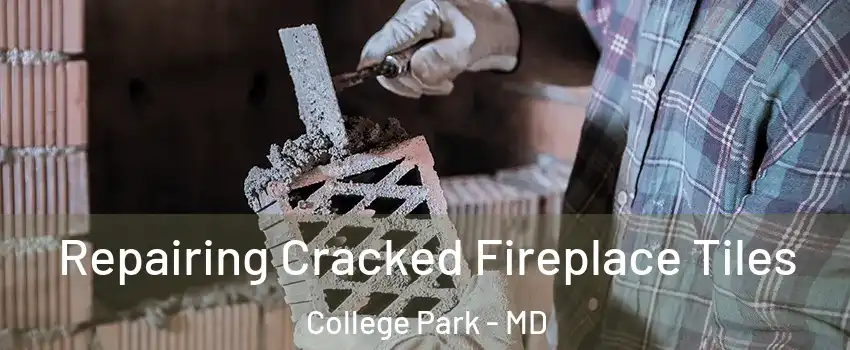  Repairing Cracked Fireplace Tiles College Park - MD